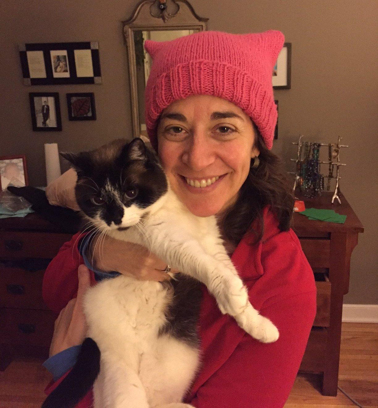 Sachs Finds Source Of Relaxation And Activism In Pussyhat Project The