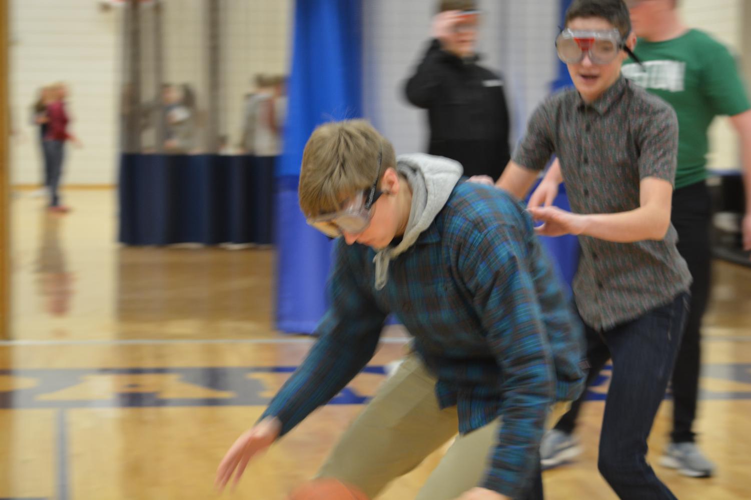 PHOTO GALLERY: SADD hosts annual drunk goggle obstacle course – The Rubicon