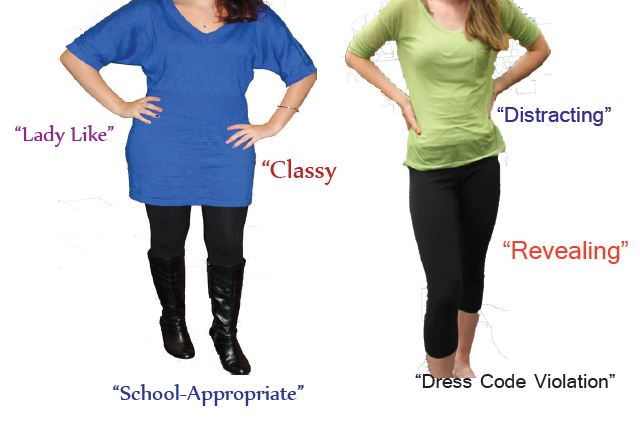 Should school dress codes prohibit girls from wearing leggings?