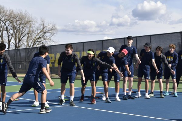 FIGHT ‘TIL VICTORY. The spartans boys tennis team is ready to fight in the state tournament. The boys tennis team have been the reigning state champion for the last two years.