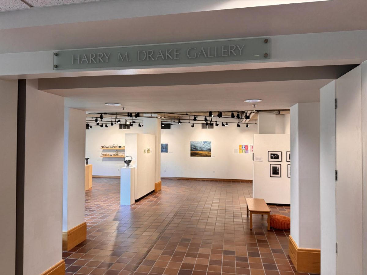 LIMITED TIME. The Backroads art show hosted a short run in the Drake Gallery from May 14-23. 