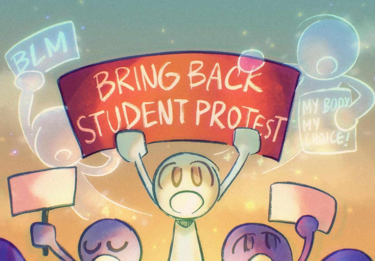 PROTESTING FOR GENERATIONS. Protests are disrupting and attention catching. That is why it is a powerful tool for change that can be used by everyone, including students.