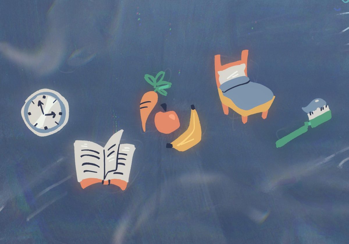 HELPFUL HABITS. Take the beginning of the school year as an opportunity to establish consistent routines, such as
going to bed at the same time every night.