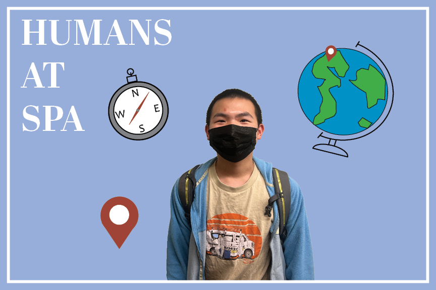 THROUGH THE MAP. Chen's favorite branch of geography is human geography. He finds it as a way to learn about all the different cultures and  cuisines of the world.