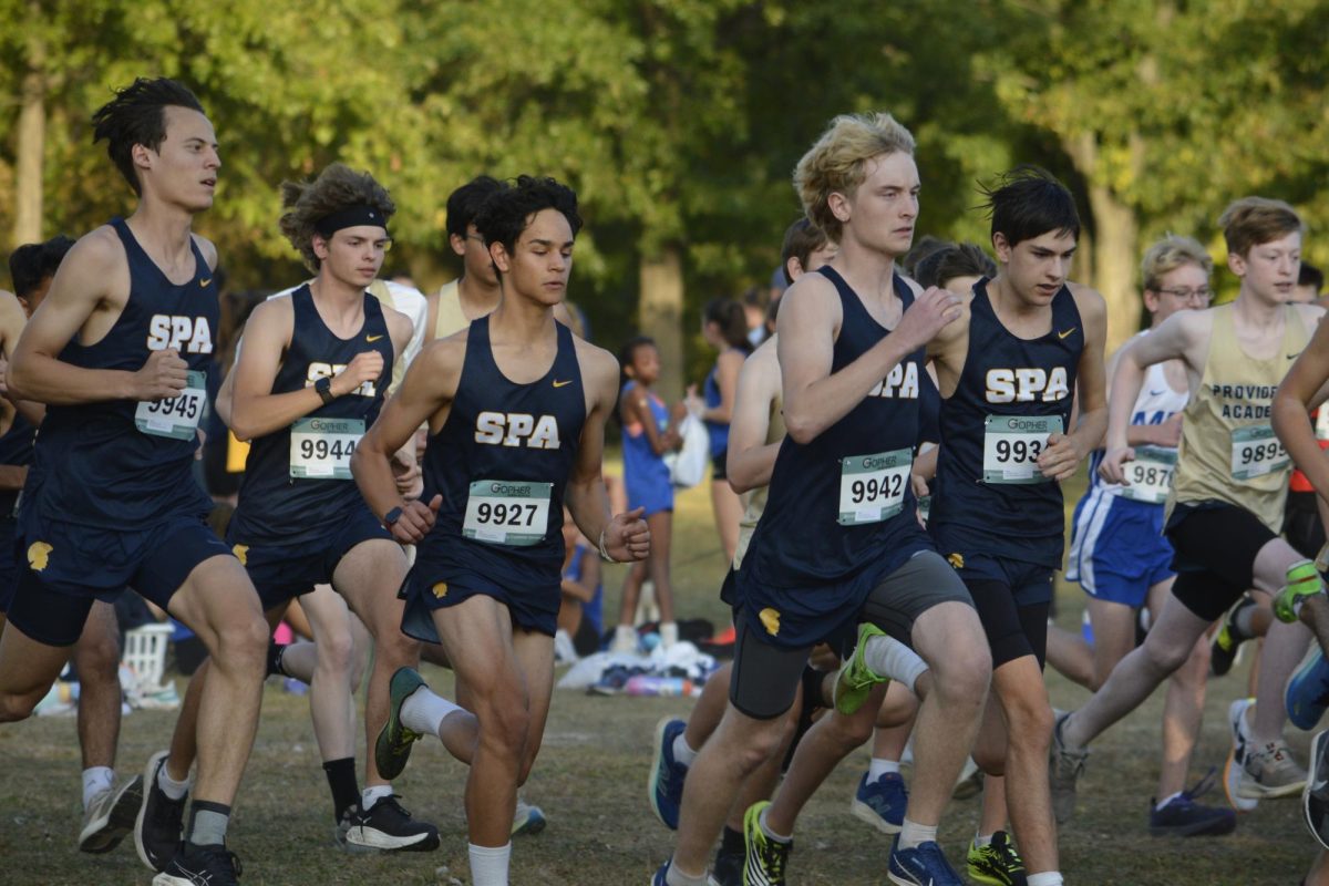 The cross country team finds individual and team success during their Thursday meet.  The team finds their cool and boosts their energy with different pre-meet rituals and pep talks.