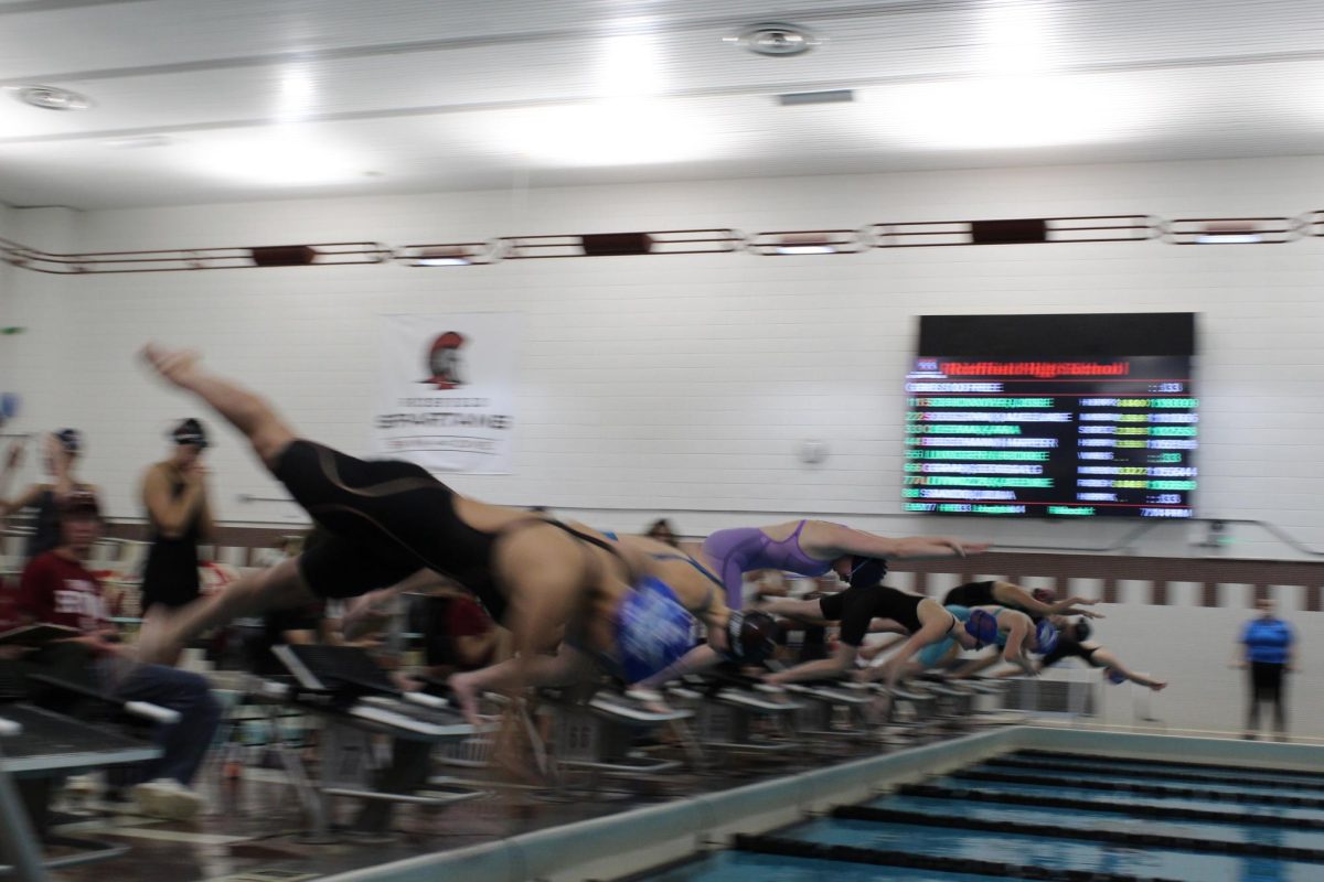 The Sparks Swim and Dive team swims towards state at the Section meet this Thursday and Saturday. 