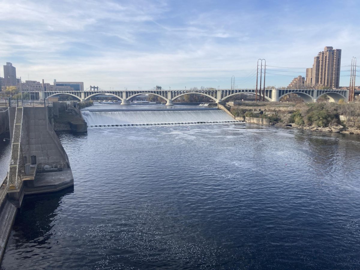 OWÁMNIYOMNI. Better known as St. Anthony Falls, the falls are called Owámniyomni in the Dakota language and are considered a sacred site.