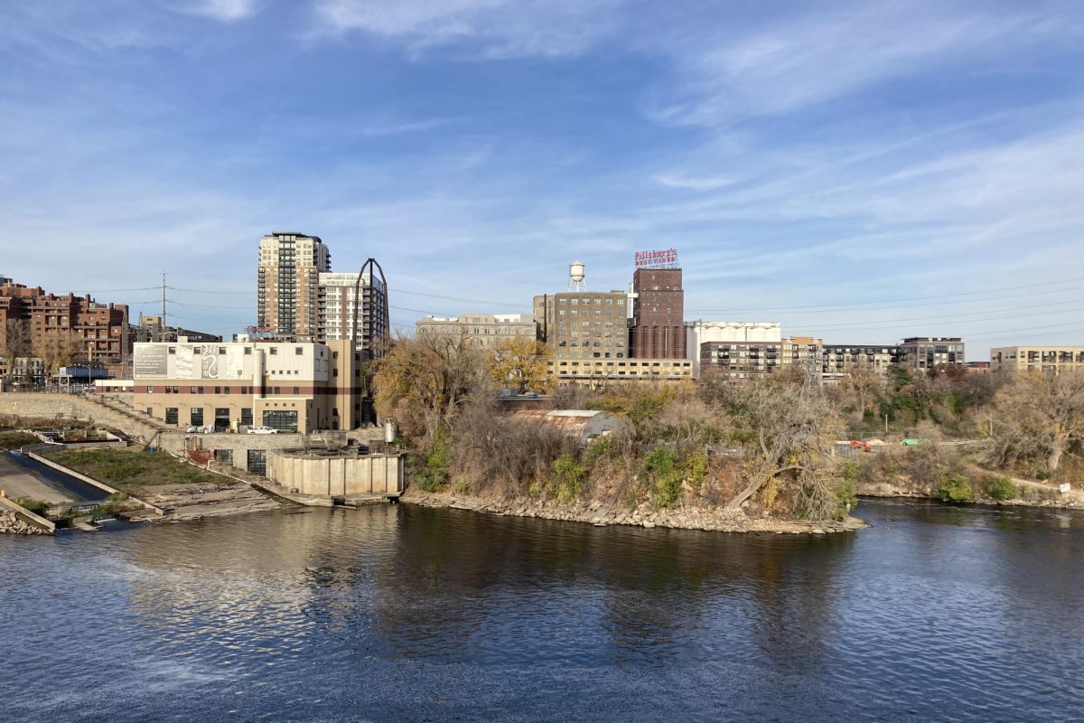 WATER IS LIFE. The audio tour frequently talks about the importance of water and the river to the Dakota. The river is considered a spirit and the falls are sacred. "No one can destroy what is sacred," a narrator says.