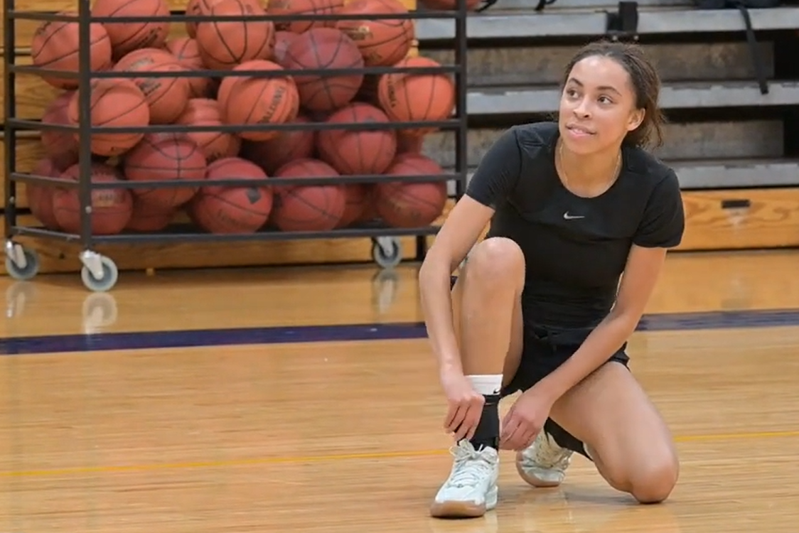 Girls basketball channels unity and positivity at captains practice.