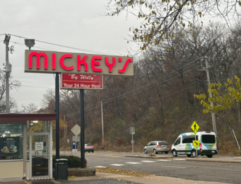 WHERE'S WILLY? Mickey's Diner by Willy, the sister to the well-known downtown St. Paul location, is conveniently situated a mere 6-minute drive from school and right across from Crosby Farm Regional Park.