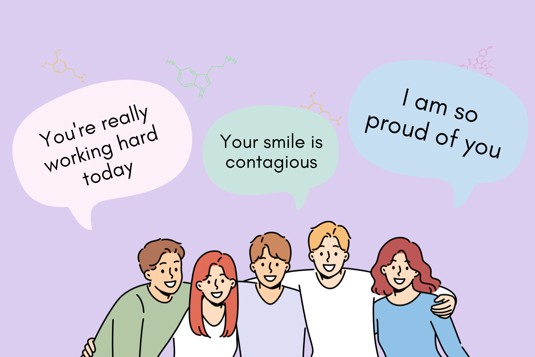 SMILE TOGETHER. A small compliment can go a long way. 