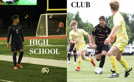 TWO WORLDS. Erik Bjorgvinsson has been balancing club soccer and high school soccer since his freshman year. Before he joined the Spartans, he had already been playing with the St. Paul Blackhawks for seven years.