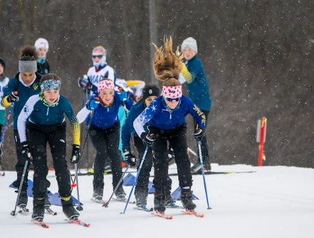 TURBO TAKEOFF. Nordic skier Elisabeth Hilton starts her race in a powerful pursuit.

Photo taken from SPA SmugMug